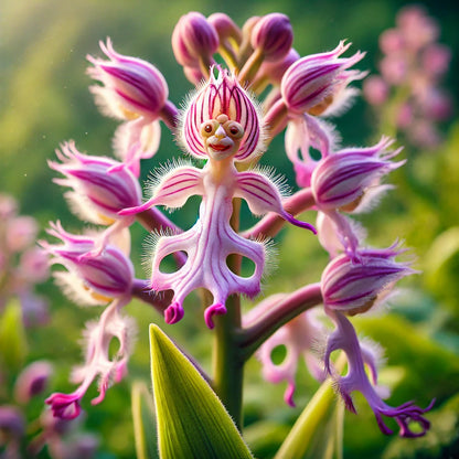 150 Seeds Naked Man Orchid Seeds